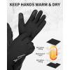 imageATERCEL 3M Thinsulate Winter Gloves Men Women Waterproof Thermal Cold Weather Gloves Touchscreen Snow SKI Skating Gloves