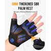 imageATERCEL Cycling Gloves  Mens Bicycle Gloves for Cycling Workout Gym Training Weight Lifting Outdoor Dirt Bike Mountain Bike RidingBlue