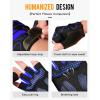 imageATERCEL Cycling Gloves  Mens Bicycle Gloves for Cycling Workout Gym Training Weight Lifting Outdoor Dirt Bike Mountain Bike RidingBlue