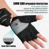 imageATERCEL Cycling Gloves with Padded SBR for Road ampamp Mountain Biking  Breathable Elastic Back Men ampamp Womens Bicycle GlovesSmall