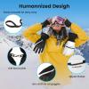imageATERCEL Waterproof Touchscreen Ski Gloves Snow Gloves for Snowboard Snowmobile Winter Hiking for Man and Women Suitable in Cold Weather
