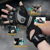 imageATERCEL Weight Lifting Gloves Breathable Workout Gloves with Wrist Support for Gym Exercise Pull ups Super Lightweight for Mens and Women Full Palm ProtectionBlack