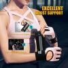 imageATERCEL Weight Lifting Gloves Breathable Workout Gloves with Wrist Support for Gym Exercise Pull ups Super Lightweight for Mens and Women Full Palm ProtectionPink