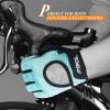 imageATERCEL Weight Lifting Gloves Full Palm Protection Workout Gloves for Gym Cycling Exercise Breathable Super Lightweight for Mens and WomenAqua