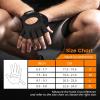imageATERCEL Weight Lifting Gloves Full Palm Protection Workout Gloves for Gym Cycling Exercise Breathable Super Lightweight for Mens and WomenGrey Black