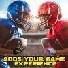 imageATERCEL Youth Football Gloves Kids Sticky Receiver Gloves Grip Football Glove for Boys GirlsRed