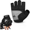 imageATERCEL Cycling Gloves with Padded SBR for Road ampamp Mountain Biking  Breathable Elastic Back Men ampamp Womens Bicycle GlovesSmall