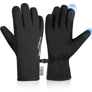 imageATERCEL 3M Thinsulate Winter Gloves Men Women Waterproof Thermal Cold Weather Gloves Touchscreen Snow SKI Skating Gloves