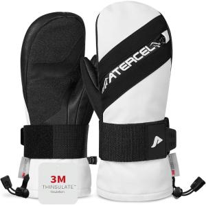 imageATERCEL Ski Gloves with 3M Thinsulate Snow Gloves Mitten Winter Gloves for Men and Women Suitable for Skiing Snowboard