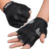 imageATERCEL Workout Gloves for Women Men Perfect Palm Protection Gym Gloves with AntiSlip Silicone Breathable ampamp Durable Weight Lifting Gloves for Powerlifting Exercise CyclingBlack