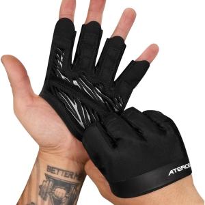 imageATERCEL Gym Workout Gloves for Men Women Weight Lifting Gloves with Full Palm Protection ampamp Extra Grip Breathable Exercise Gloves for Fitness Training Crossfit Sports EssentialsXSmall