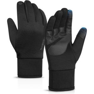imageATERCEL Winter Gloves Men Women Waterproof Cold Weather Gloves for Women Men Touchscreen Gloves for Running Driving Cycling Skiing Skating and Snow Warm Fleece Gloves
